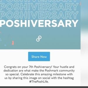 7th Poshiversary Celebration Jan 2 2026 Tysm Appreciate You All!
